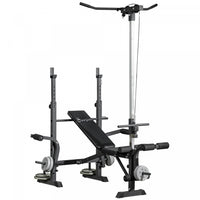 Soozier Banc De Musculation Reglable, Banc D'entrainement Complet Du Corps