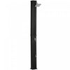 Outsunny Douche Solaire Chauffee avec Tete Pivotante, 217 cm
