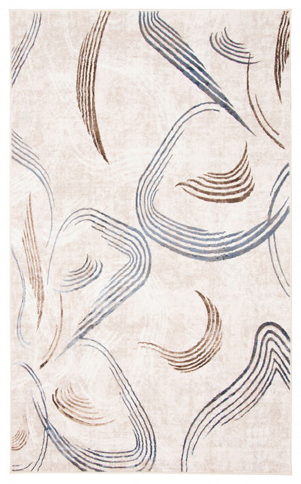 Carpette Wisp ivoire - 5 pi 0 po x 8 pi 0 po  