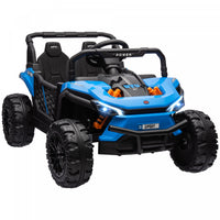Qaba Voiture Electrique Pour Enfants, Alimentee Par Batterie 12 V, Camion Jouet Avec Telecommande, S