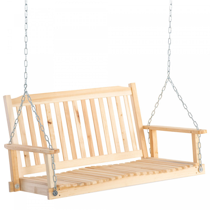 Outsunny Balancelle De Porche Pour 2 Pers Avec Chaines De Suspension