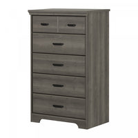  Versa Commode 5 Tiroirs - Erable Cendre