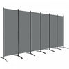 Outsunny Paravent Exterieur 6 Panneaux avec Protection UV30+