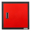 Armoire murale GearBox de série Premier de 24 po de Gladiator - bande de roulement rouge