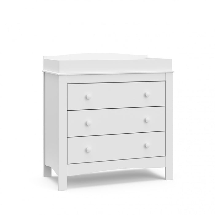 Graco Noah 3 Commode a tiroirs avec dessus a langer - Blanc