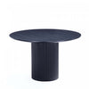 Table a manger ronde Hathaway Modern Industry Chic de 47\" en noir
