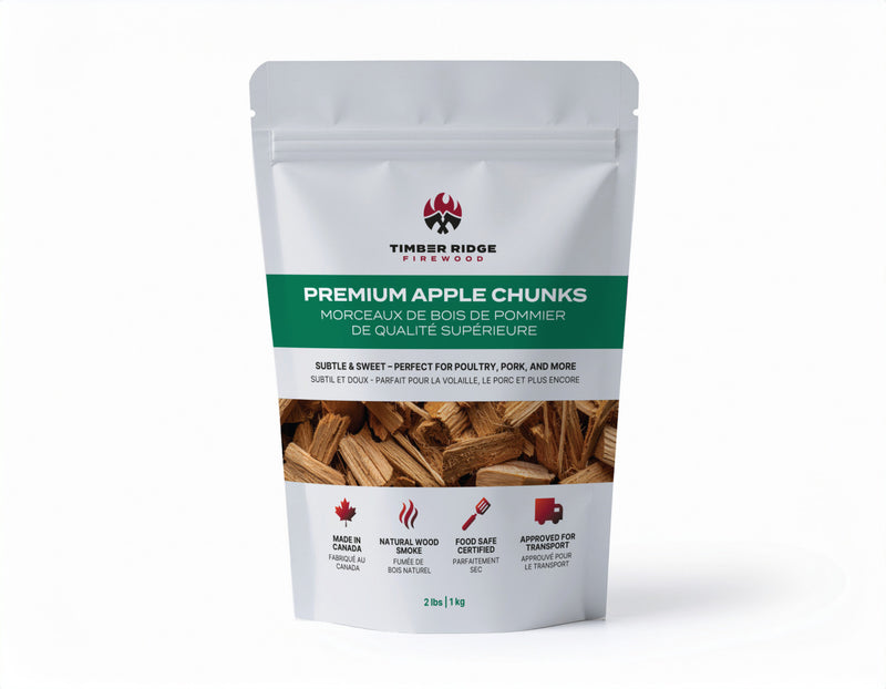 Sachet refermable de morceaux de bois de pommier SM