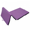 Soozier Tapis De Gymnastique Pliable 10,2 X 25,4 X 5,1 Cm, Tapis D'exercice Avec Poignees De Transport Pour Yoga, Mma, Arts Martiaux, Etirements, Entrainements De Base, Violet