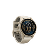  Soft Gold With Fog Gray/dark Sandstone Silicone Band