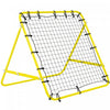 HOMCOM Filet de rebond pour entrainement au football Cible de rebond, Jaune