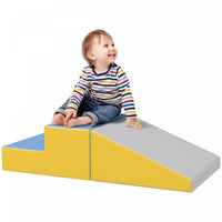 Soozier Ensemble De Jeu Doux 2 Pieces Pour Activites D'escalade Et D'exploration, Blocs De Mousse Po