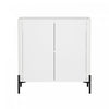 Armoire d’appoint moderne Abbey 32\" en blanc