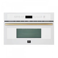 Four a micro-ondes encastrable a convection blanc Oliena 30 pouces, 1,6 pi³ - FMWDR3093-30WHT