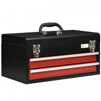 Durhand Boite A Outils En Metal, Coffre A Outils Portable Avec Tiroirs
