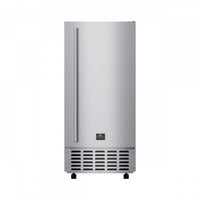 Cristallo Machine a glacons de 15 pouces autonome/sous le comptoir, 66,1 lb, acier inoxydble - FIMBI7307-15S
