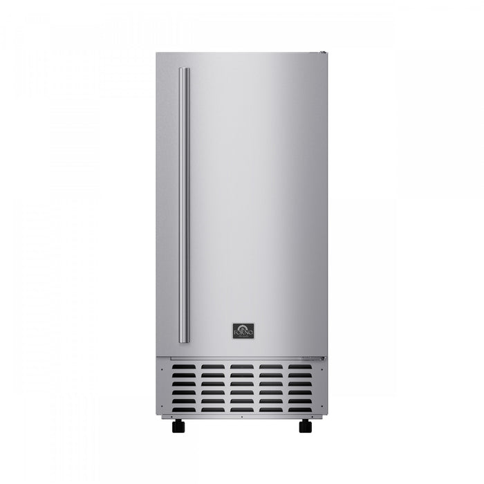 Cristallo Machine a glacons de 15 pouces autonome/sous le comptoir, 66,1 lb, acier inoxydble - FIMBI7307-15S