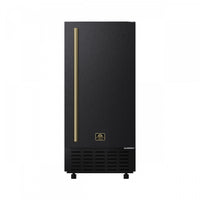 Cristallo Machine a glacons de 15 pouces autonome/sous le comptoir, 66,1 lb, noir - FIMBI7307-15BLK