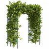 Outsunny Treillis D'arche De Jardin De 8 Pi De Haut Pour Plantes Grimpantes