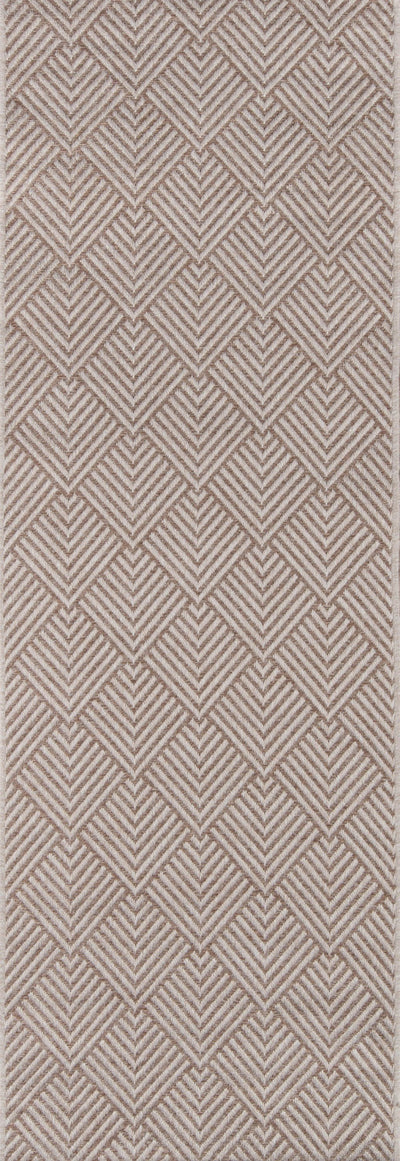 Laura Contemporary 2'0" x 6'0" Runner Rug in Ivory Indoor Area Rug | Tapis Contemporain Laura 2'0" x 6'0" en Ivoire