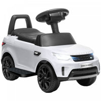 Qaba Voiture Electrique Sous Licence Land Rover 6 V Pour Enfants, Voiture Coulissante 2 En 1, Voitur