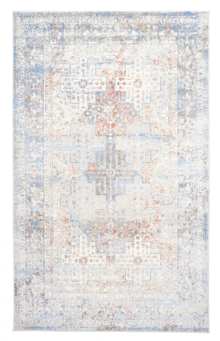 Tapis Traditionnel Leila 8'0\" x 10'0\" en Ivoire