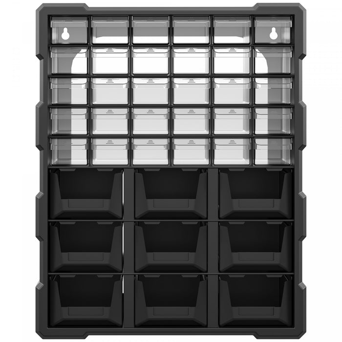 Durhand Armoire De Stockage De Pieces 39 Tiroirs En Plastique