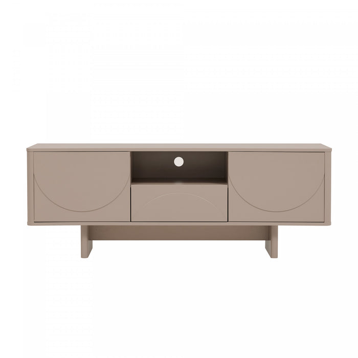 Meuble TV Ella Modern 59\" en couleur moka