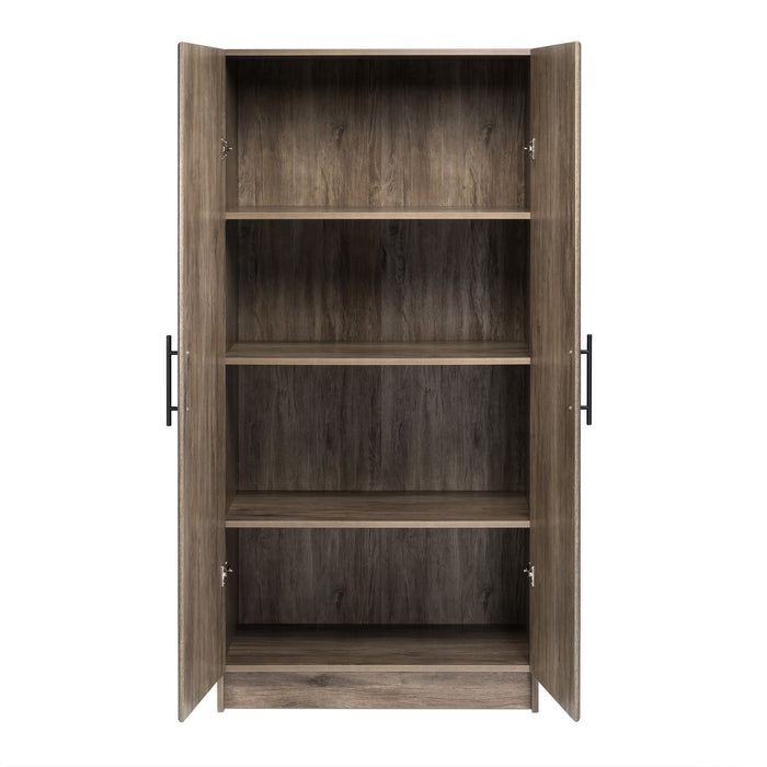 Armoire de rangement Elite de 32 po - gris délavé