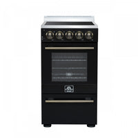  Cuisiniere electrique Pallermo de 20 po, noire, capacite totale de 2,05 pi³ - FFSEL6051-20BLK