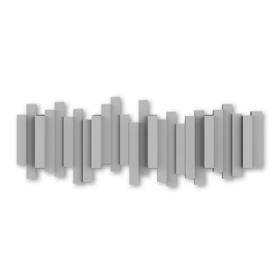 Umbra Modern Sticks Wall-Mounted Coat Rack - Grey|Portemanteau mural moderne Sticks de Umbra - gris