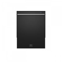 Lave-vaisselle encastrable Pozzo de 24 po, cuve haute, commande sur le dessus, noir, 49 dBA – FDWBI8067-24BLK