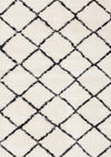 Carpette Taylor à motif de treillis pour l'intérieur - 6 pi 7 po x 9 pi 6 po
