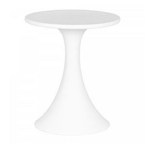 Table bistro Dalya pour la terrasse - blanche