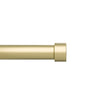  Tringle à rideaux extensible Cappa de Umbra dorée de 1 po - 120 po à 180 po