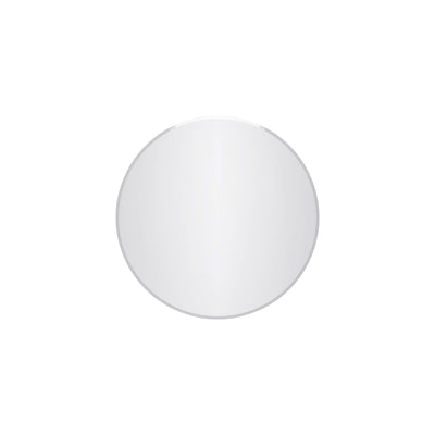 Lathe 24 Inch Frameless Round Mirror In Chrome | Lathe Miroir Rond Sans Cadre de 24 Pouces Chrome