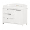 Daisie Table A Langer Avec Pourtour Amovible - Blanc Solide