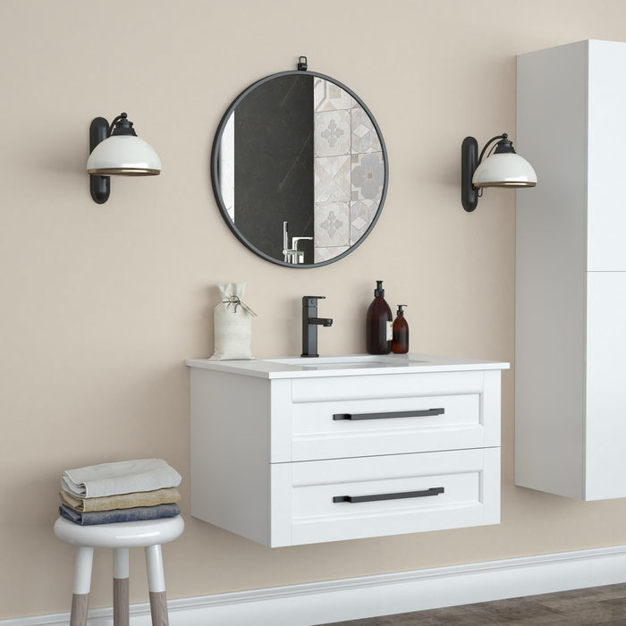 Miroir Jaylo de 24 po noir