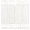 Homcom Panneau De Separation De Piece Pliant A 4 Panneaux De 5,6 Pi
