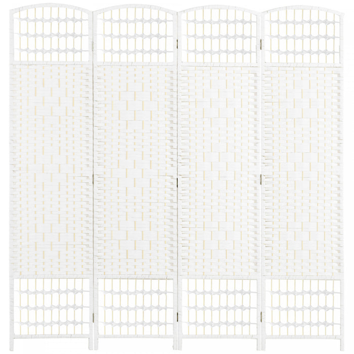 Homcom Panneau De Separation De Piece Pliant A 4 Panneaux De 5,6 Pi