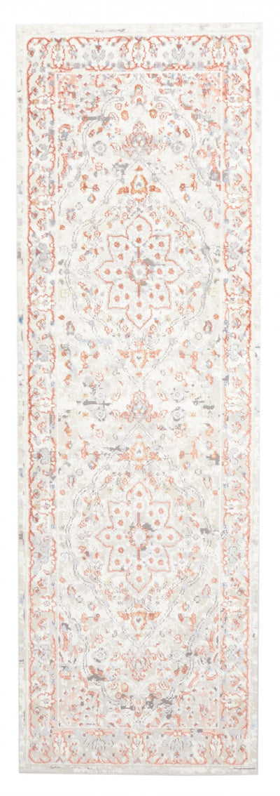 Seline Ivory Rug 2'8" x 8'2" | Tapis de Couloir Traditionnel Seline 2'8" x 8'2" en Ivoire