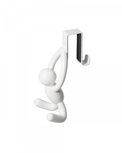 Umbra Buddy Over-Cabinet Hooks - White|Crochets sur l’armoire Buddy de Umbra - blancs
