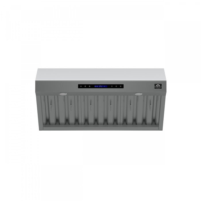 Hotte murale Palazzo de 36 po en acier inoxydable, filtres a chicanes robustes-FRHWM5030-36