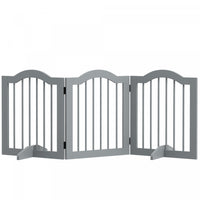 Pawhut Barriere Autoportante Pour Chien De 24