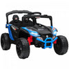 Qaba Voiture Electrique 12V pour Enfants, Camion avec Doubles Moteurs, pour Garcons et Filles de 3 a 5 Ans, Bleu