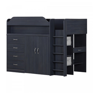 Asten Lit Mezzanine Avec Bureau - Myrtille