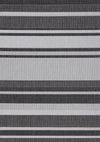 Carpette Jackson à rayures pour l’intérieur et l'extérieur - 6 pi 7 po x 9 pi 6 po