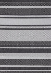 Carpette Jackson à rayures pour l’intérieur et l'extérieur - 6 pi 7 po x 9 pi 6 po