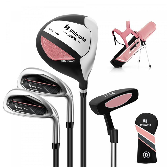 Ultimate Kids Golf Practice Set Junior Complete Golf Club Set Pour Enfants Ages De 8 A 10 Ans