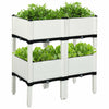 Lot De 4 Jardinieres Sur Pieds Costway