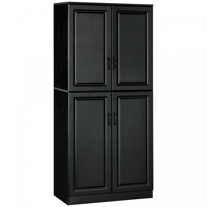 HOMCOM Garde-manger de cuisine 71\" avec 4 portes et etageres reglables